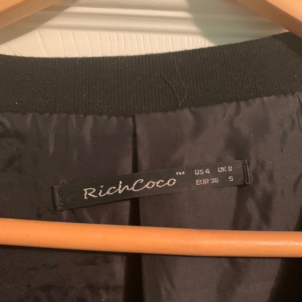 Perfect condition glitter bomber jacket - Picture 2 of 3